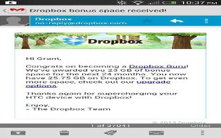How To Use Dropbox On HTC One