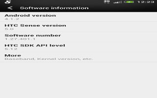How To Check HTC Sense Version On HTC One