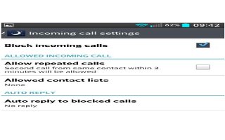 How To Customize Call Settings  - LG G2