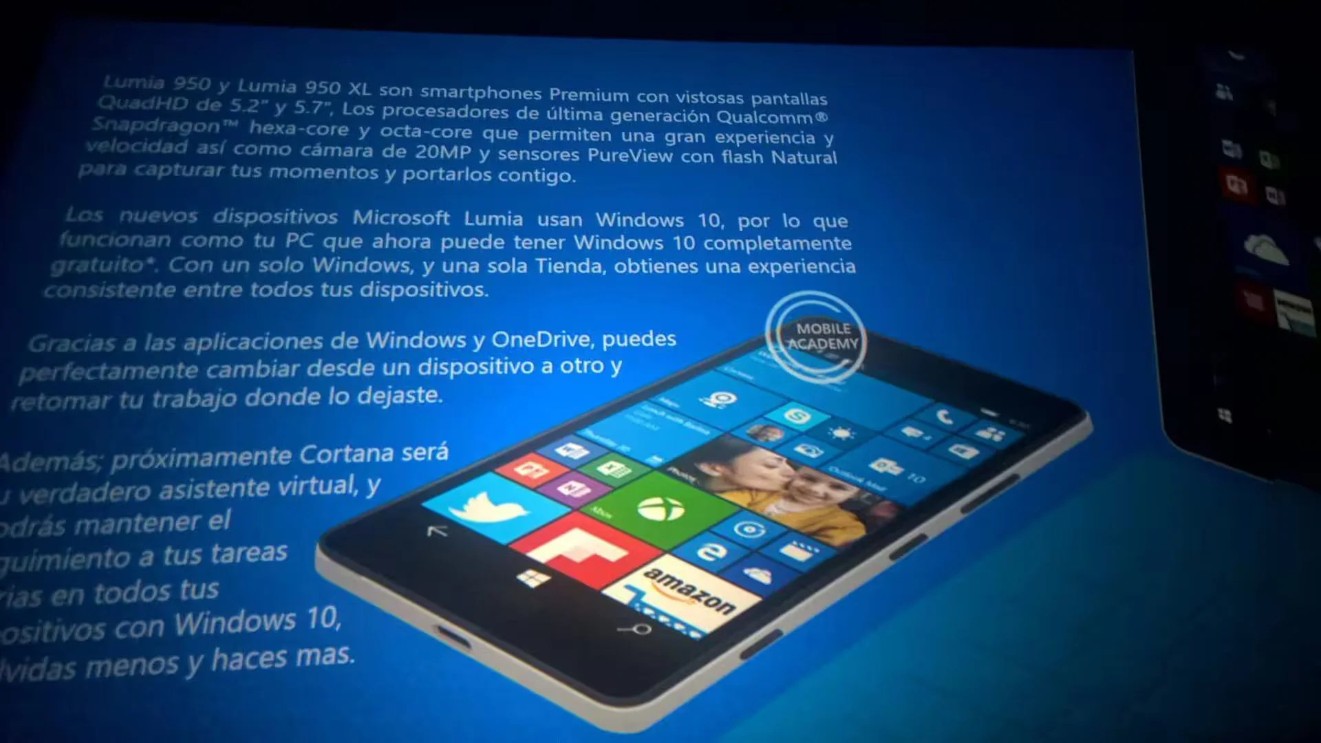 Microsoft Internal Presentation Of Lumia 950 & Lumia 950 XL