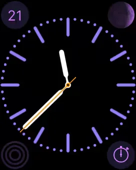 Apple Watch - Watch Face With Stopwatch