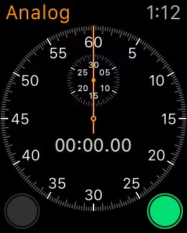 Apple Watch - Analog Stopwatch