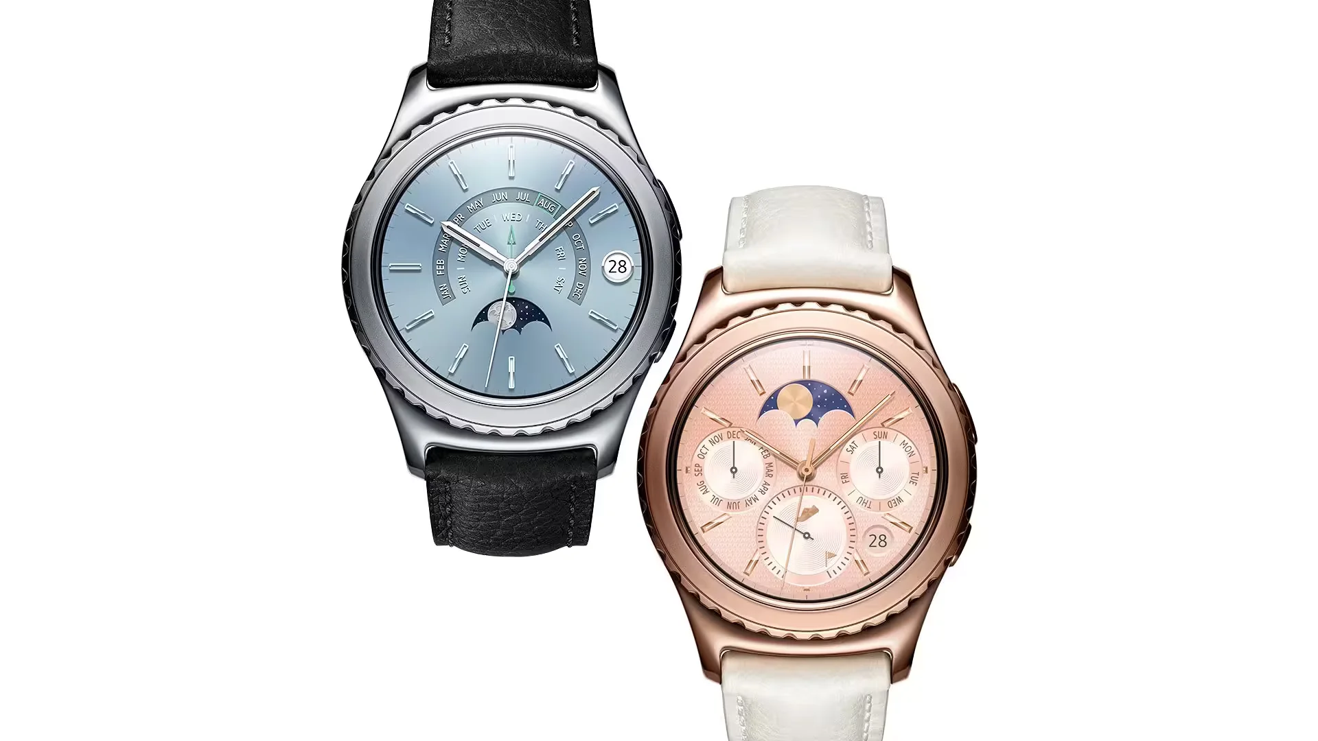 Samsung Gear S2 Classic - Rose Gold & Platinum