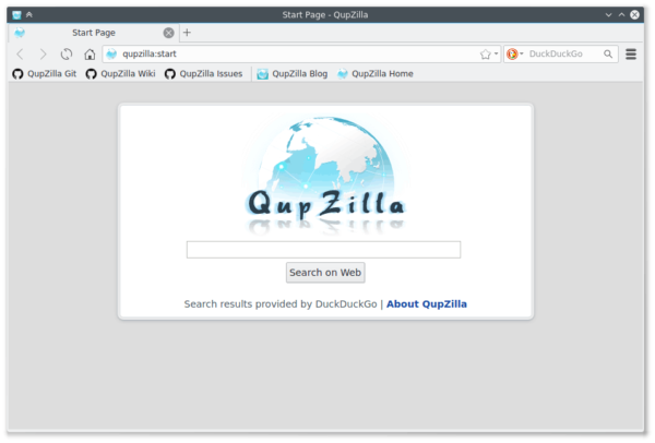 qupzilla web browser