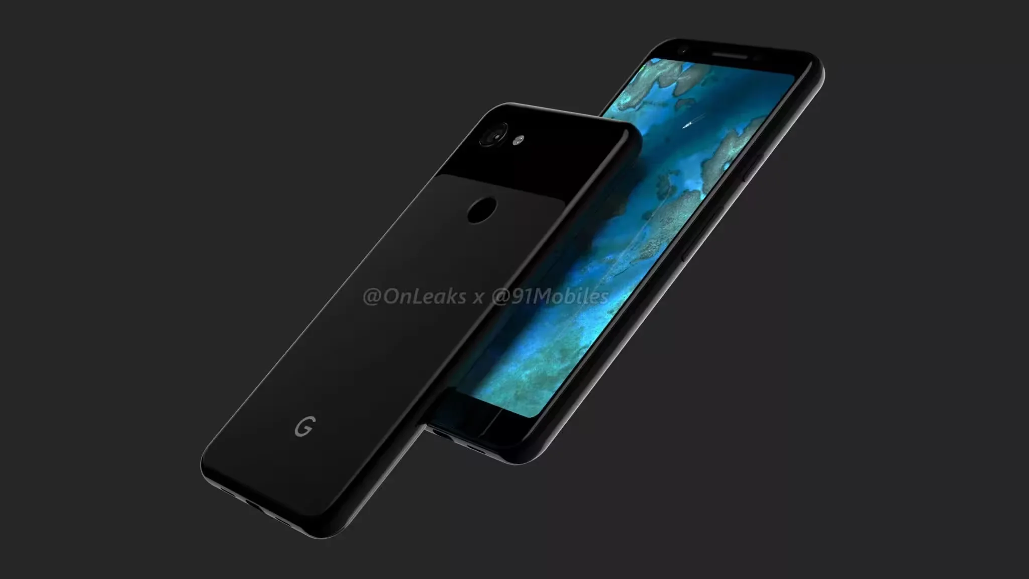 Pixel 3 Lite CAD Render