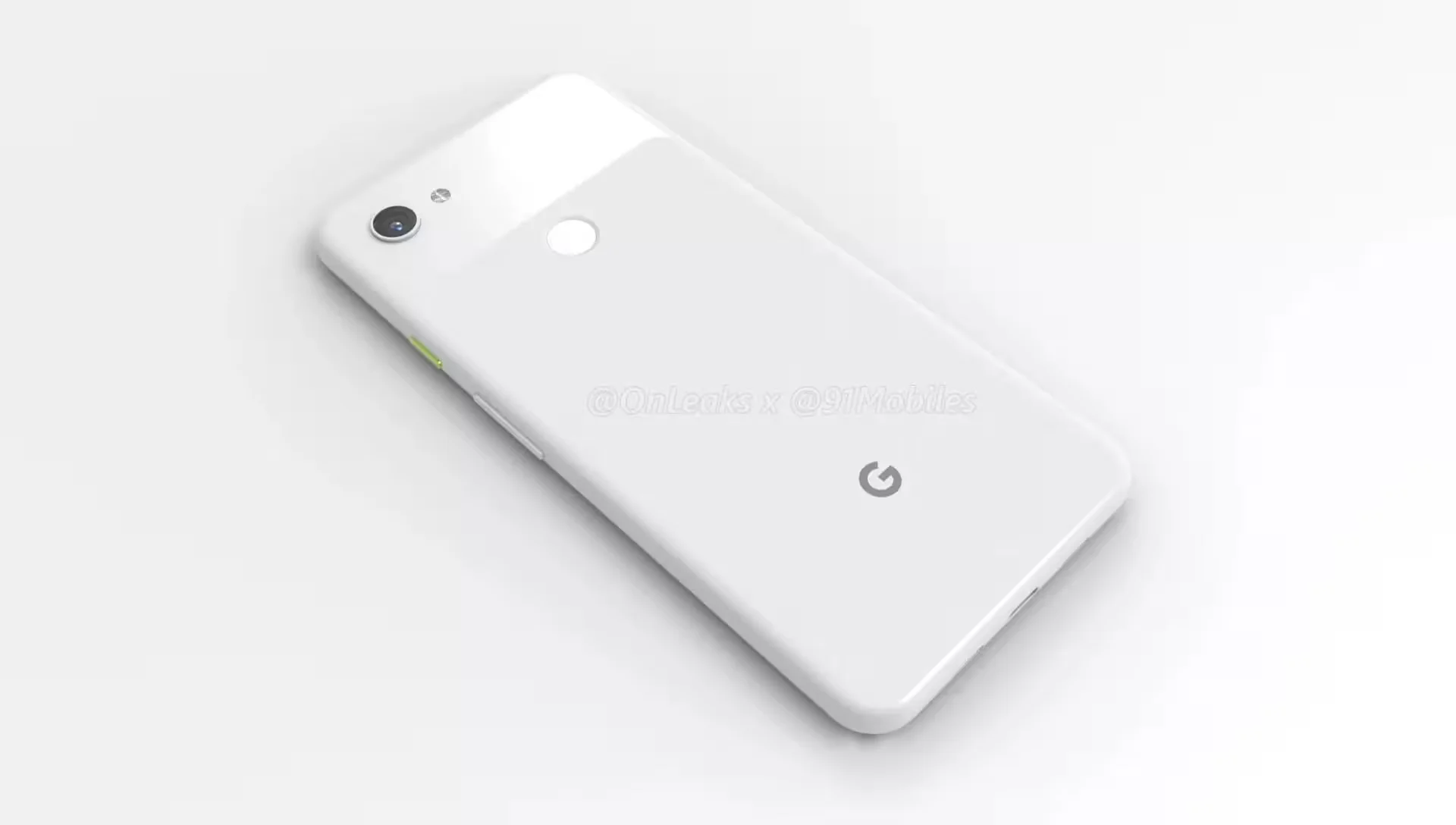 Pixel 3 XL Lite CAD Render