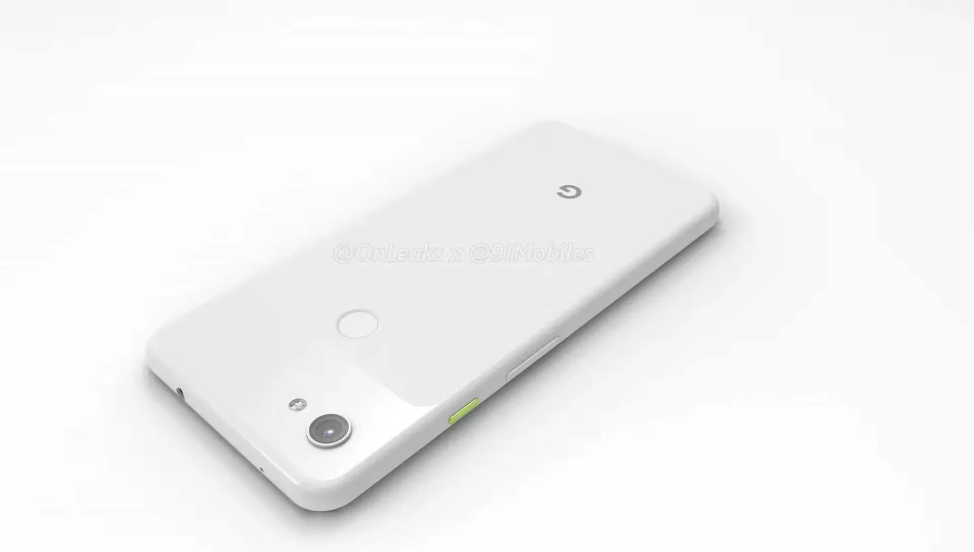 Pixel 3 XL Lite CAD Render