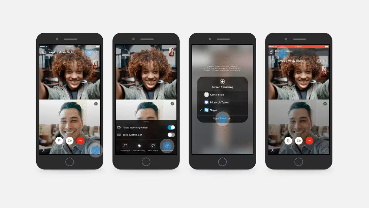 Skype - Mobile Screen Sharing